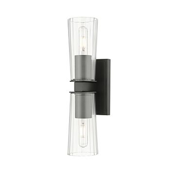 Titus  Wall Sconce in Matte Black by Z-Lite