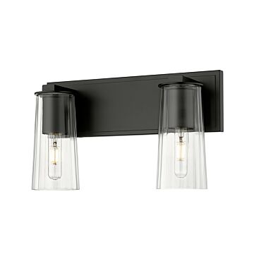 Titus  Bathroom Vanity Light in Matte Black by Z-Lite