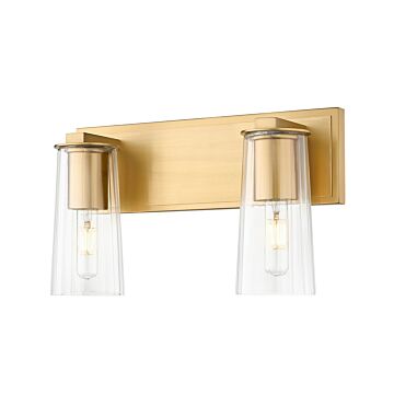 Titus  Bathroom Vanity Light in Modern Gold by Z-Lite