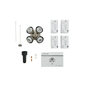 Accessory LED Fan Fitter in Antique Pewter by Kichler