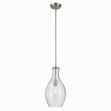 Everly  Pendant in Brushed Nickel by Kichler