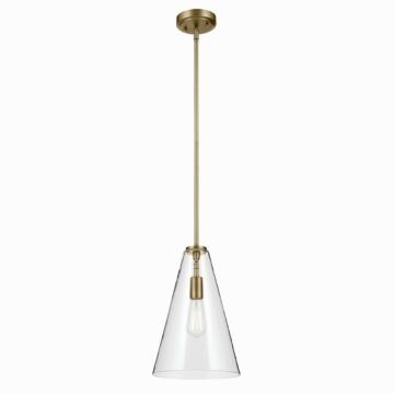 Everly  Pendant in Natural Brass by Kichler