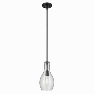 Everly  Pendant in Black by Kichler