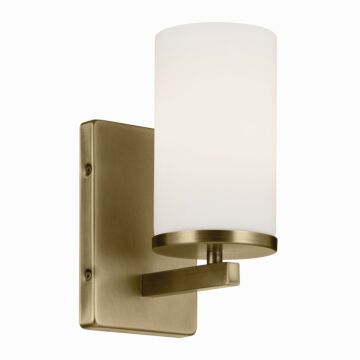 Crosby  Wall Sconce in Natural Brass by Kichler