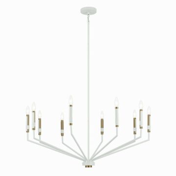 Armand  Chandelier in White by Kichler