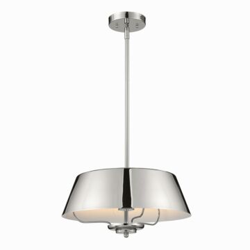 Luella  Pendant Semi Flush Mount in Polished Nickel by Kichler