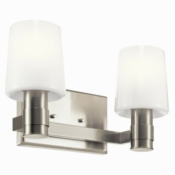 Adani  Bathroom Vanity Light in Brushed Nickel by Kichler
