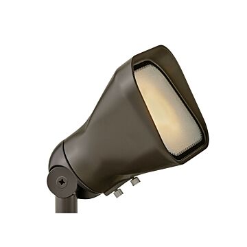 Accent Flood Light 1-Light LED Flood Spot Light in Bronze