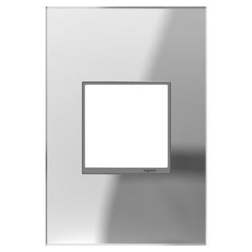 Adorne Gang Wall Plate in Mirror by Legrand