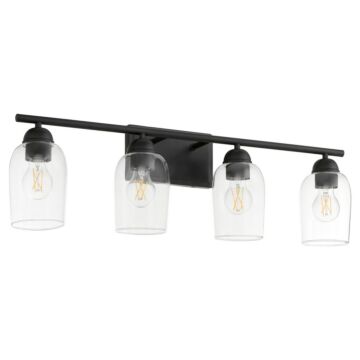 Wallinger  Bathroom Vanity Light in Matte Black by Quorum
