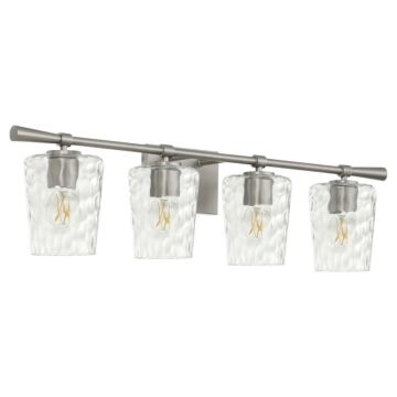 Goodwin  Bathroom Vanity Light in Satin Nickel by Quorum