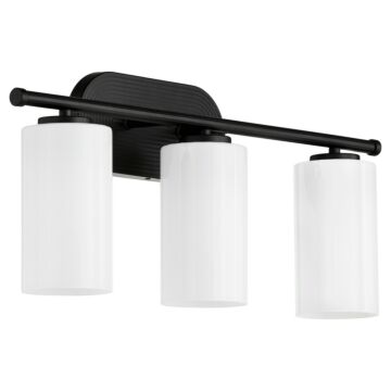Belinder  Bathroom Vanity Light in Matte Black by Quorum