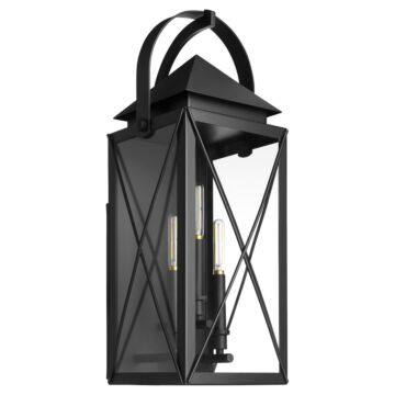 Mystic  Lantern in Matte Black by Quorum