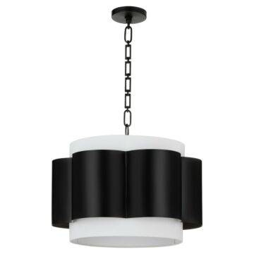 Belinder  Pendant in Matte Black by Quorum