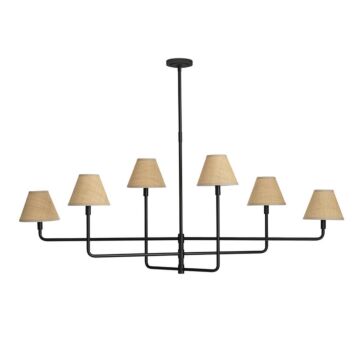 Polly  Chandelier in Blackened Brass by Regina Andrew Detroit