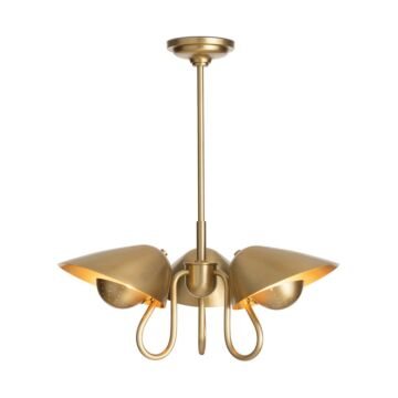 Keaton  Pendant in Natural Brass by Regina Andrew Detroit