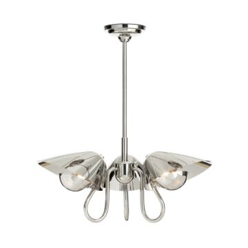 Keaton  Pendant in Polished Nickel by Regina Andrew Detroit