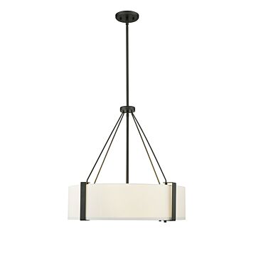 Telfar  Pendant in Matte Black White by Millennium
