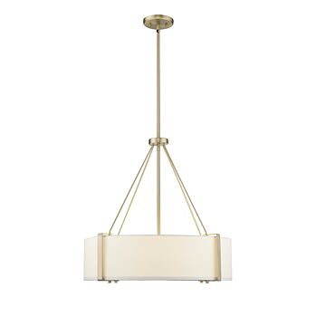 Telfar  Pendant in Modern Gold White by Millennium