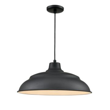 R Series  Pendant in Satin Black by Millennium