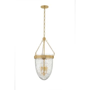 Angus  Lantern in Vintage Brass by Corbett Lighting