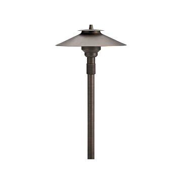 No Family One Light Adjust Height Path in Centennial Brass by Kichler