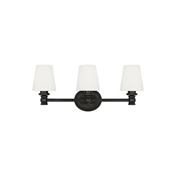 Xavierre  Bathroom Vanity Light in Aged Iron by Visual Comfort Studio