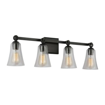 Monterro  Bathroom Vanity Light in Aged Iron by Visual Comfort Studio