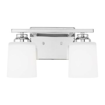 Vinton  Wall   Bathroom Vanity Light Sconce in Chrome by Generation Lighting