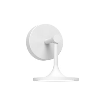 Issa LED Wall Bathroom Vanity Light in White by Alora