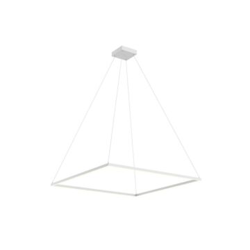Piazza LED Pendant in White by Kuzco Lighting