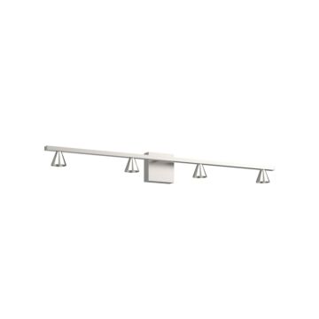 Dune LED Bathroom Bathroom Vanity Lightroom Bathroom Vanity Light in Brushed Nickel by Kuzco Lighting