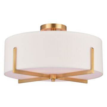 Four Light Semi-Flush Mount