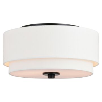 Two Light Flush Mount