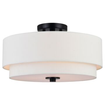 Three Light Semi-Flush Mount