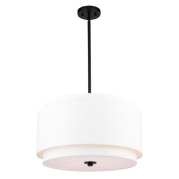 Burnaby  Pendant in Black by Vaxcel