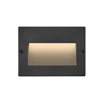 Taper LED Step Light in Matte Black Stainless by Hinkley