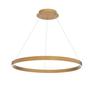 Sirius LED Pendant in Aged Brass by W.A.C. Lighting