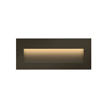 Taper Step 12V LED Landscape Light in Bronze