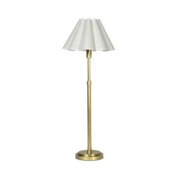 Polly  Buffet Lamp in Natural Brass by Regina Andrew Detroit