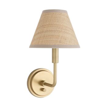 Polly  Wall Sconce in Natural Brass by Regina Andrew Detroit