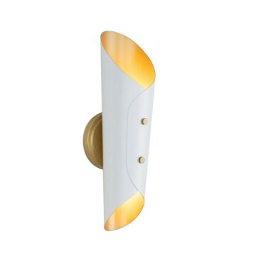 Vest  Wall Sconce in White by Regina Andrew Detroit
