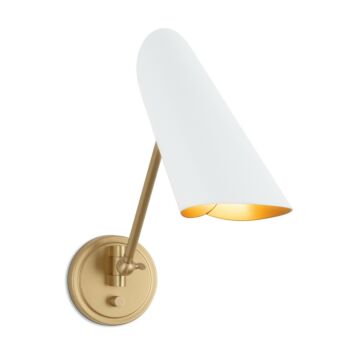Vest  Wall Sconce in White by Regina Andrew Detroit