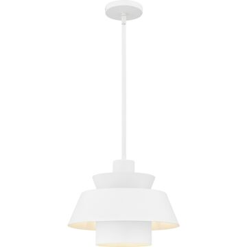 Lumi  Pendant in Matte White by Quoizel