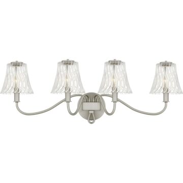 McKinney  Bathroom Vanity Light in Brushed Nickel by Quoizel