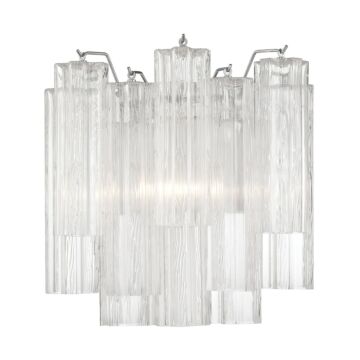 Addis  Wall Sconce in Polished Chrome by Crystorama