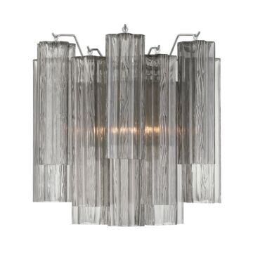 Addis  Wall Sconce in Polished Chrome by Crystorama