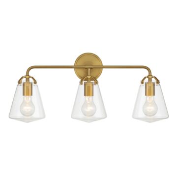 Voss  Bathroom Vanity Light in Luxe Gold by Crystorama