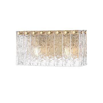 Glacier  Bathroom Vanity Light in Modern Gold by Z-Lite