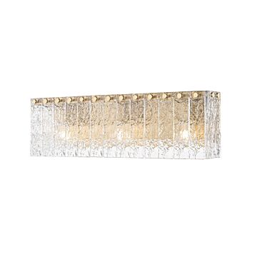 Glacier  Bathroom Vanity Light in Modern Gold by Z-Lite